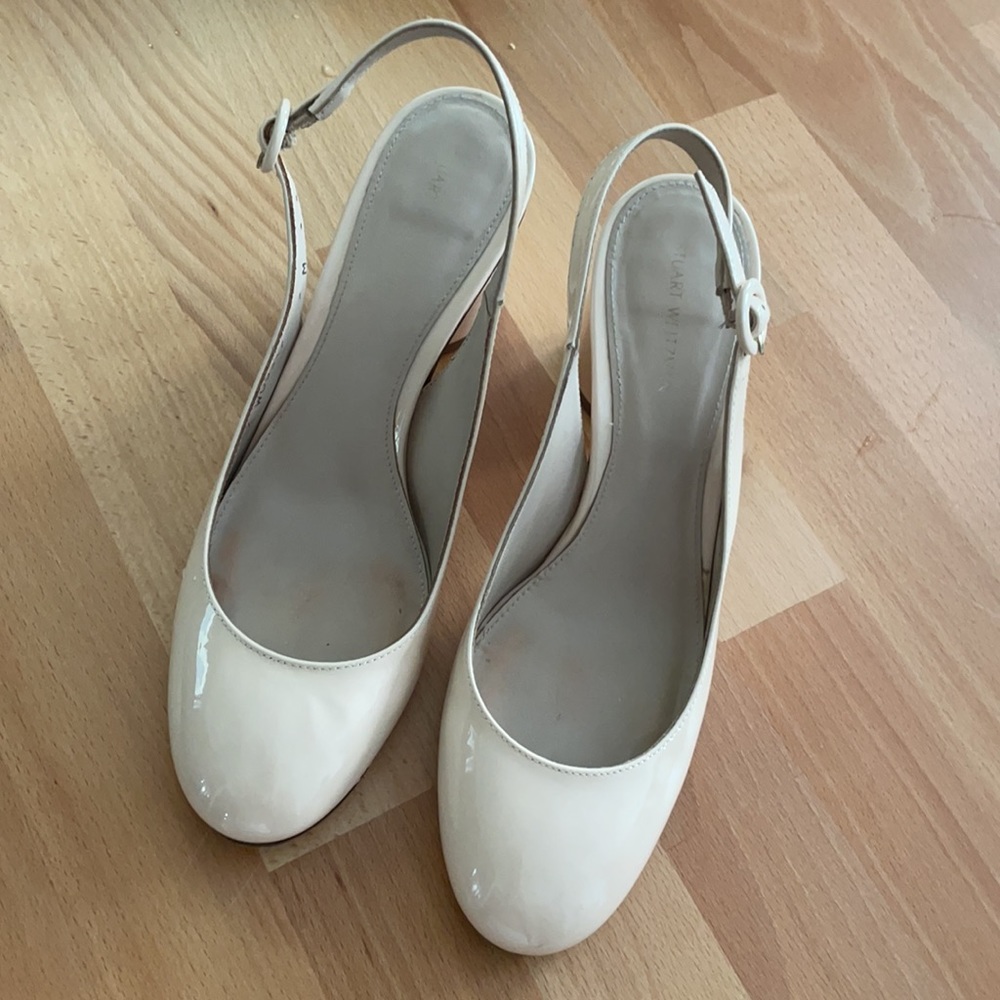 Stuart Weitzman shoes sandals beige US 7 patient